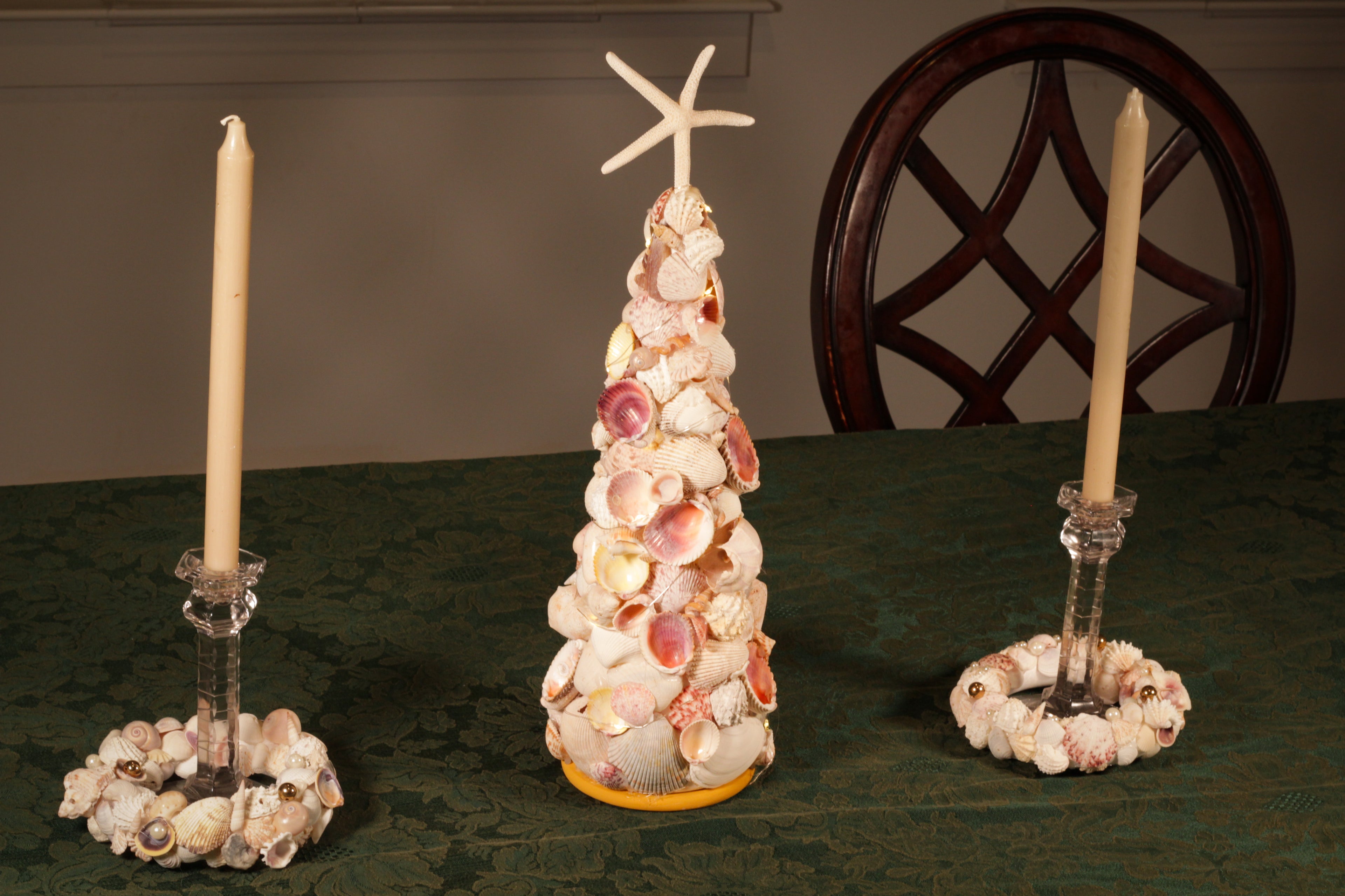 Handmade Shell Wreath