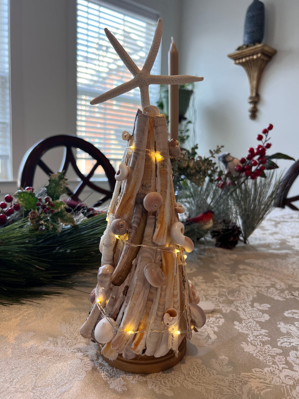 Handmade Shell Trees