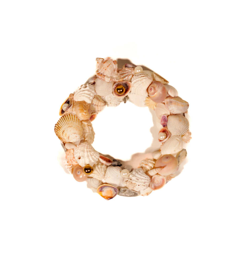 Handmade Shell Wreath
