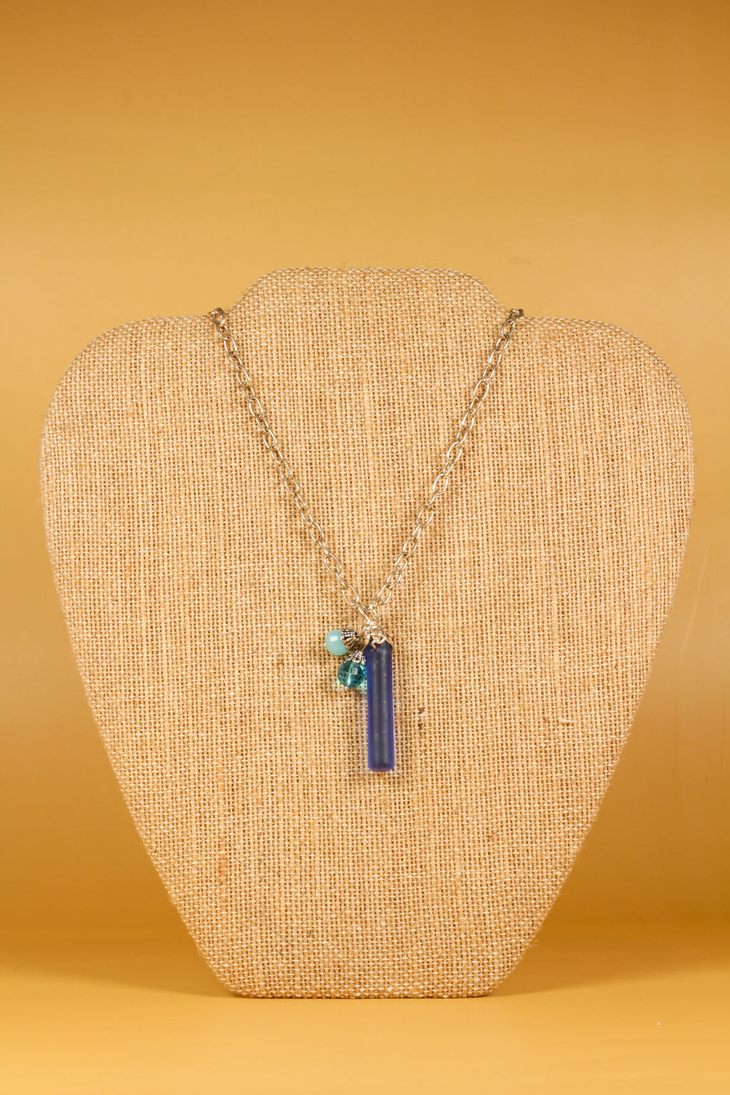 Handmade Sea-glass Pendant Necklace