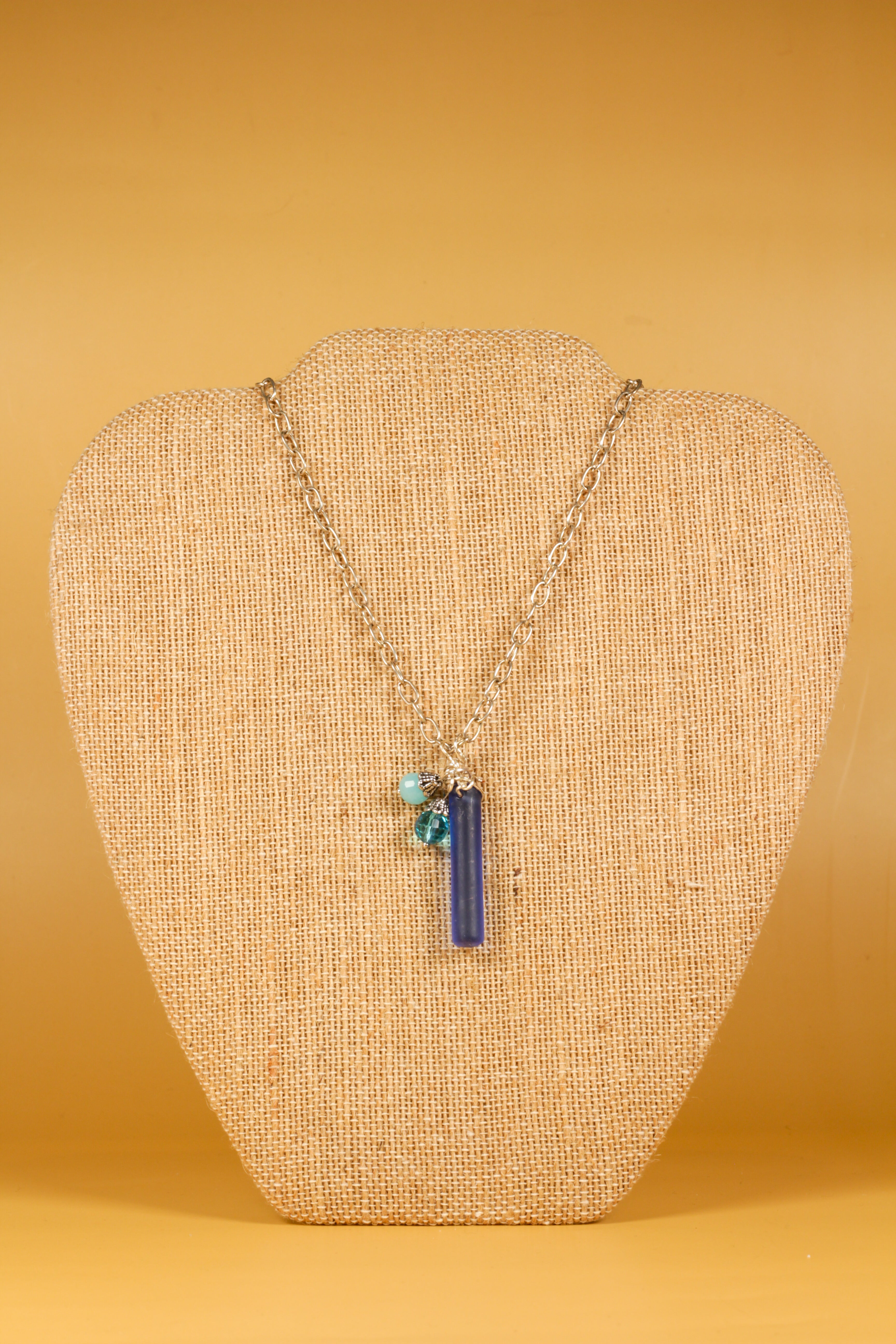 Handmade Sea-glass Pendant Necklace