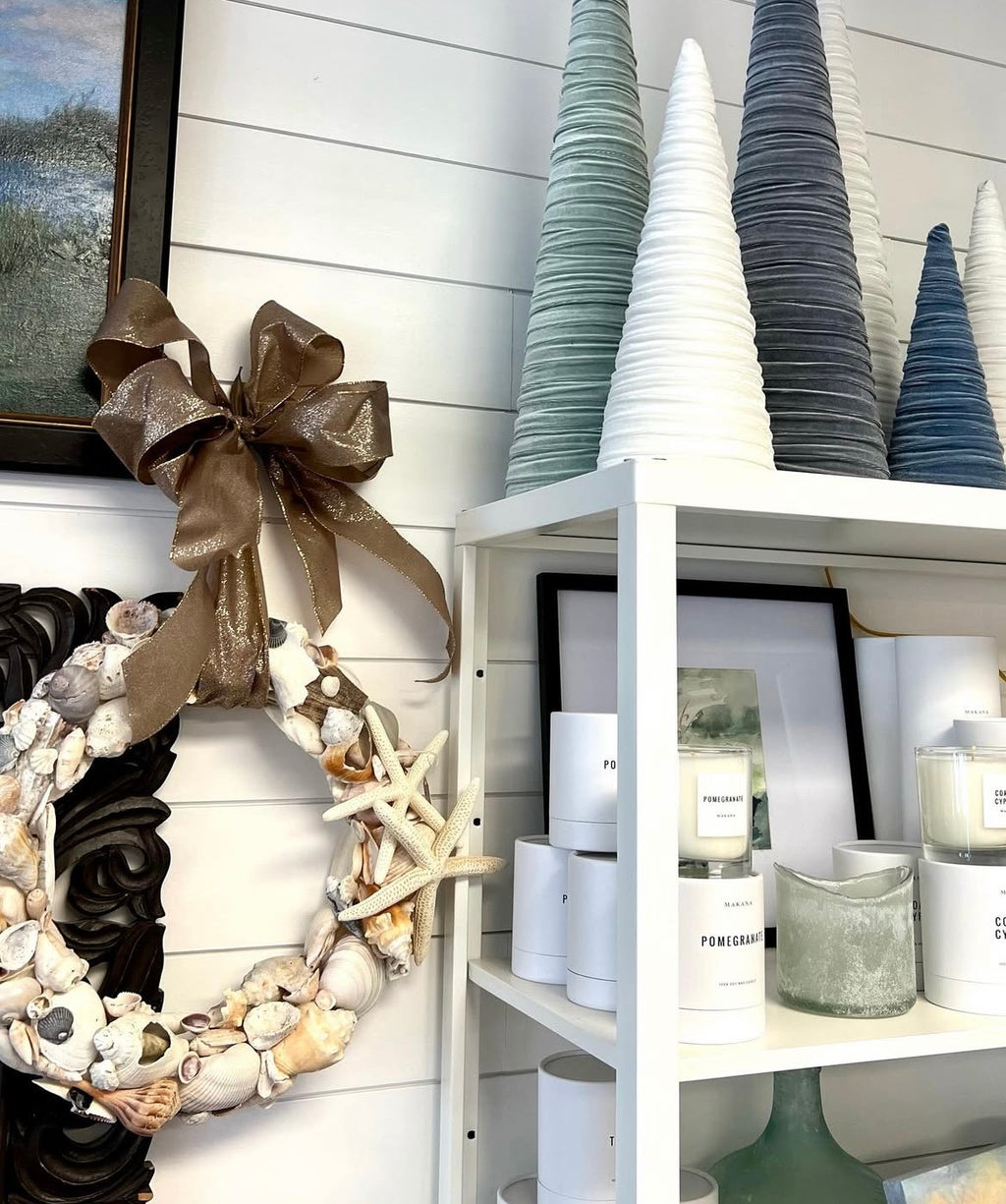 Handmade Shell Wreath