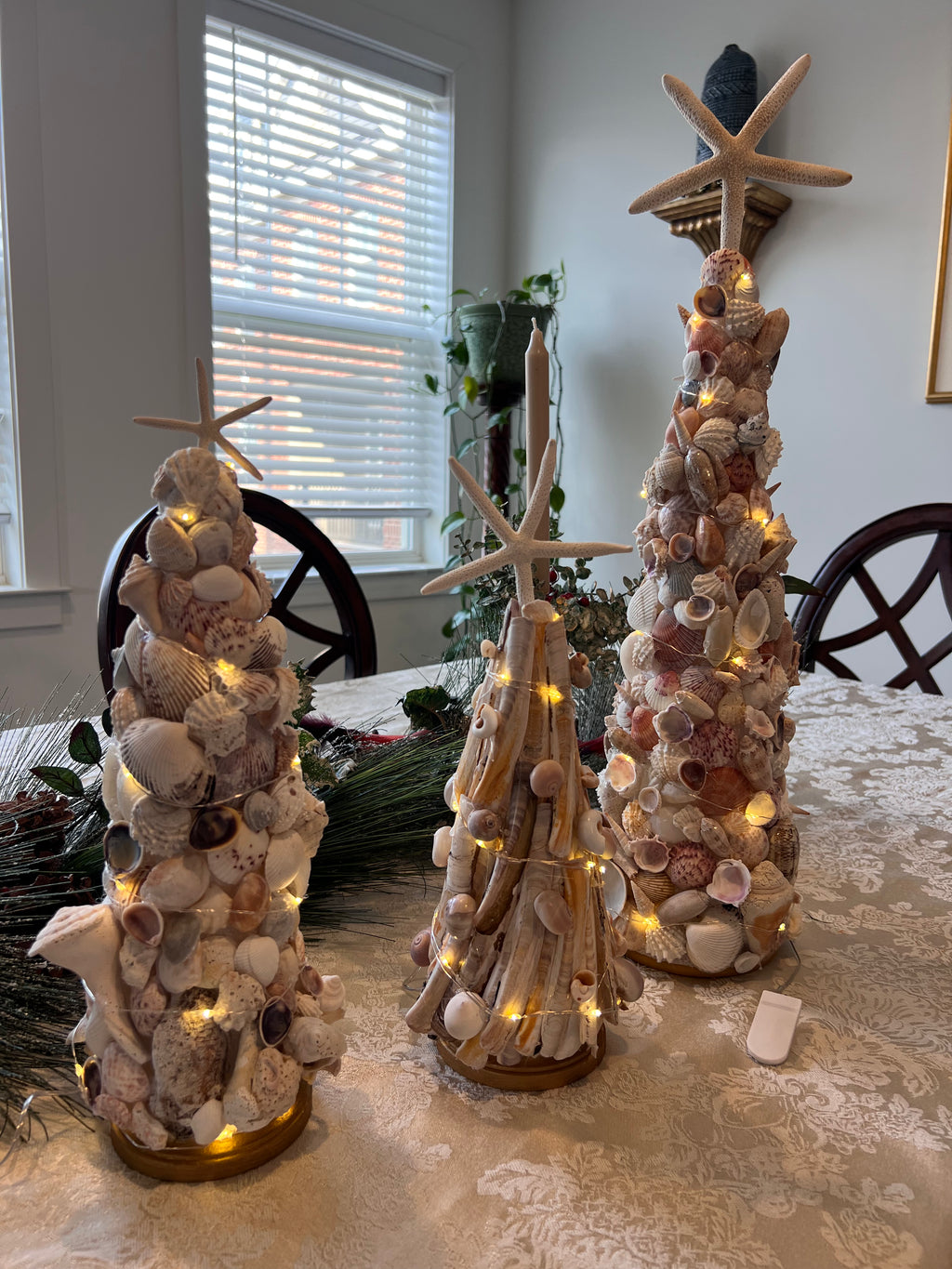 Handmade Shell Trees